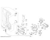 Схема №1 SMS50E12FF с изображением Панель управления для посудомоечной машины Bosch 00741726
