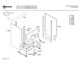 Схема №1 S3152W0 sd55 с изображением Передняя панель для электропосудомоечной машины Bosch 00270888