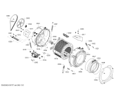 Схема №1 WK14D540HK IQ500 с изображением Панель управления для стиралки Siemens 00704675