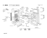 Схема №1 0700304126 KS318ZLC с изображением Внутренняя дверь для холодильной камеры Bosch 00230081