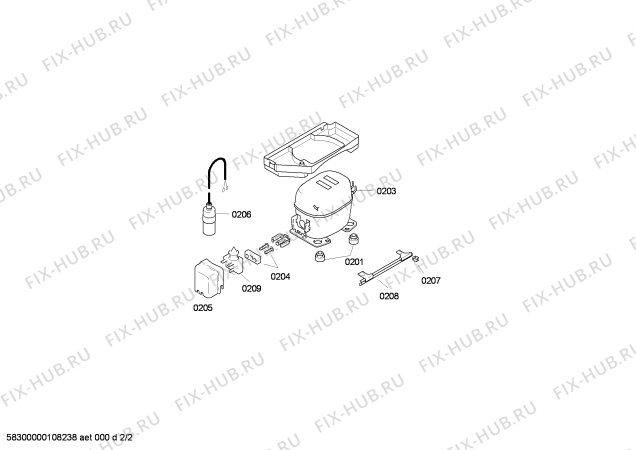 Схема №1 5FG22030 с изображением Емкость для заморозки для холодильника Bosch 11005684