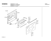 Схема №1 HB35420FN с изображением Панель для плиты (духовки) Siemens 00282882