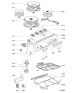 Схема №1 ACM 373 с изображением Затычка для плиты (духовки) Whirlpool 481246279785