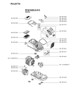 Схема №1 RO6375EA/410 с изображением Крышка для мини-пылесоса Rowenta RS-RT4402