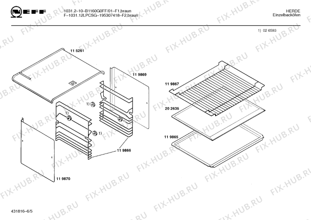 Схема №1 195302507 1031.01LPCS с изображением Панель для духового шкафа Bosch 00115803