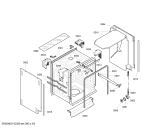 Схема №1 SGD69T05EU с изображением Передняя панель для посудомоечной машины Bosch 00660325