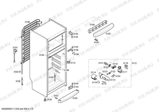 Схема №1 KSV32340 с изображением Дверь для холодильника Bosch 00243749