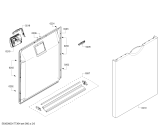 Схема №2 63012243312 Kenmore с изображением Крышка для посудомоечной машины Bosch 00645213