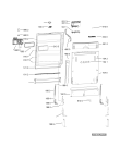 Схема №1 ADG 4620 FD с изображением Блок управления для посудомойки Whirlpool 481010543848