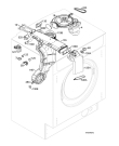 Схема №1 L61470WDBI с изображением Микромодуль для стиральной машины Aeg 973914606018013