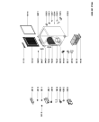 Схема №1 P1GCM32V40 с изображением Рукоятка для холодильника Whirlpool 480132100157