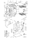 Схема №2 ADG 6560/1 WH с изображением Панель для посудомоечной машины Whirlpool 481245372866