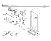 Схема №1 GS20B6N3EV с изображением Петля двери для холодильной камеры Bosch 00153562