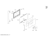 Схема №1 BS251110 с изображением Панель для плиты (духовки) Bosch 00479242