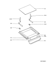 Схема №1 E4101-4-D с изображением Ручка двери для плиты (духовки) Aeg 3305609301