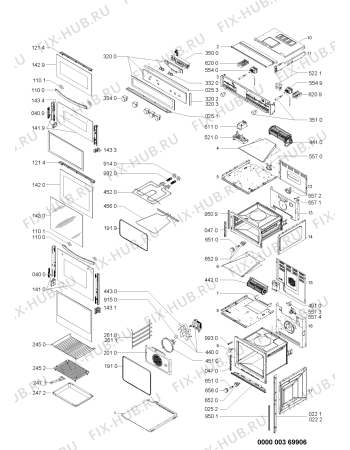 Схема №1 LPR9028 (F091114) с изображением Инструкция по эксплуатации для плиты (духовки) Indesit C00371375