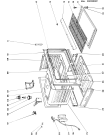 Схема №1 KN9505XSG (F005897) с изображением Обшивка для духового шкафа Indesit C00040583