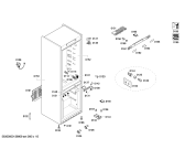 Схема №1 BD3056W2IN с изображением Уплотнитель двери для холодильной камеры Bosch 00681134