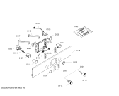 Схема №1 HBN78R770 с изображением Панель управления для электропечи Bosch 00436864