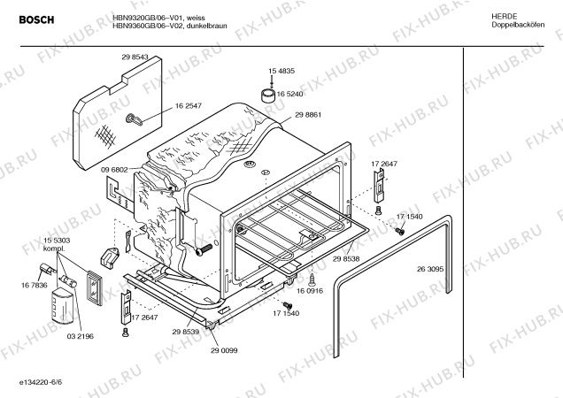 Схема №1 HBN9361GB с изображением Фронтальное стекло для плиты (духовки) Bosch 00361511