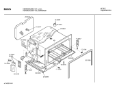 Схема №1 HBN9361GB с изображением Фронтальное стекло для плиты (духовки) Bosch 00361511