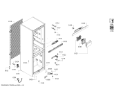 Схема №1 KGE49AL41 Bosch с изображением Дверь для холодильника Bosch 00713619