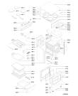 Схема №1 C 290 BL с изображением Петля и завес Whirlpool 481941719296