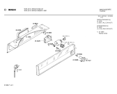 Схема №1 WTA2110 с изображением Панель для сушилки Bosch 00270269