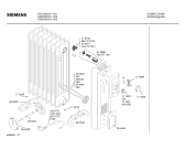 Схема №1 PA4200R SIEMENS с изображением Ручка выбора температуры для обогревателя (вентилятора) Siemens 00171632