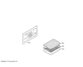 Схема №1 CH10152 energy с изображением Передняя часть корпуса для плиты (духовки) Bosch 00444653