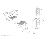 Схема №1 3KF6860W с изображением Дверь морозильной камеры для холодильной камеры Bosch 00714564