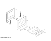 Схема №1 HSV744026N с изображением Столешница для электропечи Bosch 00247742