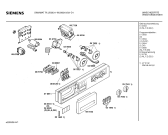 Схема №1 WU36310 SIWAMAT PLUS 3631 с изображением Панель управления для стиральной машины Siemens 00273132