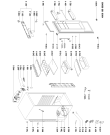 Схема №1 WME1663 DFC W с изображением Вноска для холодильной камеры Whirlpool 481010413967