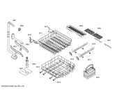 Схема №1 SGS57T08EU с изображением Декоративная рамка для посудомойки Bosch 00666107