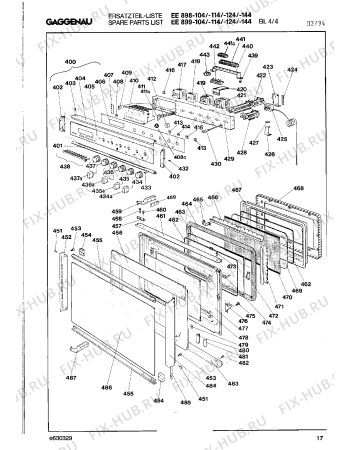 Схема №2 EE898124 с изображением Гайка для электропечи Bosch 00323848