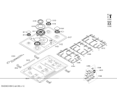 Схема №1 T29R66N1 ENC.T29R66N1 4G+1W RE-IG NE90F IH5 с изображением Кнопка Bosch 00155110