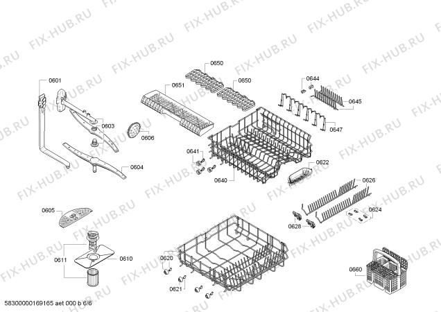 Схема №1 BMA5160EG BMA 5160EG A+ с изображением Набор кнопок для посудомоечной машины Bosch 00627126