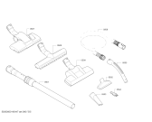 Схема №2 BGS6PRO1 BOSCH Home Professional с изображением Крышка для пылесоса Bosch 00704674