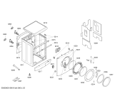 Схема №1 WM14E390NL E14.39 с изображением Панель управления для стиралки Siemens 00666731