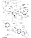 Схема №1 WAK 6755 с изображением Декоративная панель для стиральной машины Whirlpool 481245217673