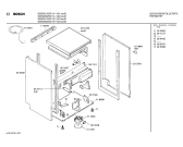 Схема №1 SMS2062SD с изображением Панель для посудомойки Bosch 00288041