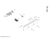 Схема №1 5B10K0050 с изображением Панель управления для плиты (духовки) Bosch 11028774