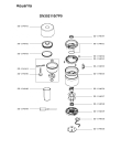 Схема №1 DN302110/7P0 с изображением Крышка для чаши для блендера (миксера) Rowenta SS-194042