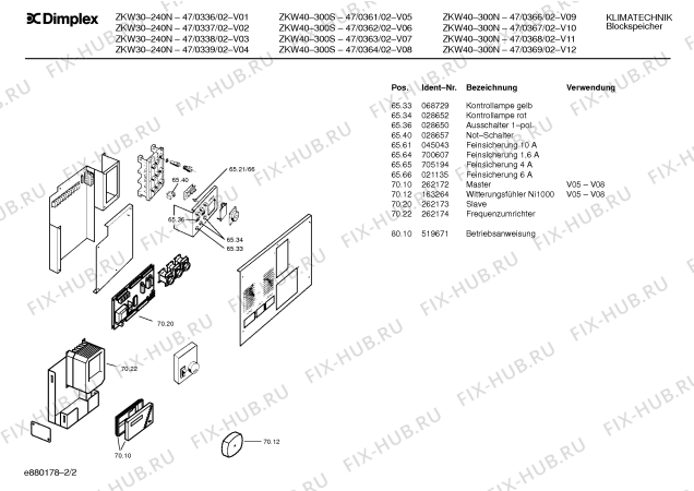 Схема №1 47/0368 ZKW40-300N с изображением Шкив для духового шкафа Bosch 00160605