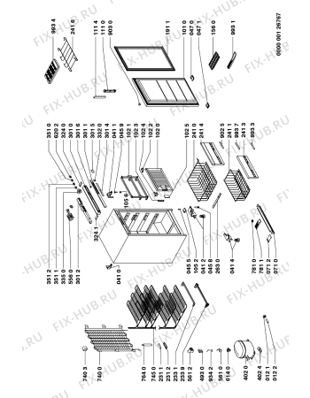 Схема №1 073/806 с изображением Фитинг для холодильника Whirlpool 481946279654