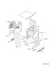 Схема №1 T6DBG72W с изображением Блок управления для сушильной машины Aeg 973916098104003