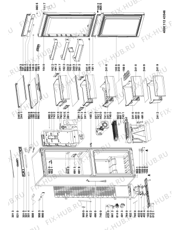 Схема №1 XI8 T1I X с изображением Всякое для холодильника Whirlpool 488000522986