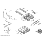 Схема №1 SMV40E40EU с изображением Передняя панель для посудомойки Bosch 00705362