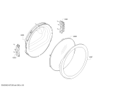 Схема №2 WTG86402UC Axxis + с изображением Нижняя часть корпуса для сушильной машины Bosch 11008384